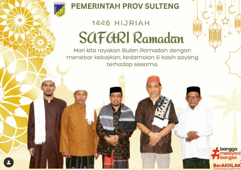 Safari Ramadhan Dinas Pemberdayaan Perempuan dan Perlindungan Anak Provinsi Sulawesi Tengah 1446 H / 2025 M