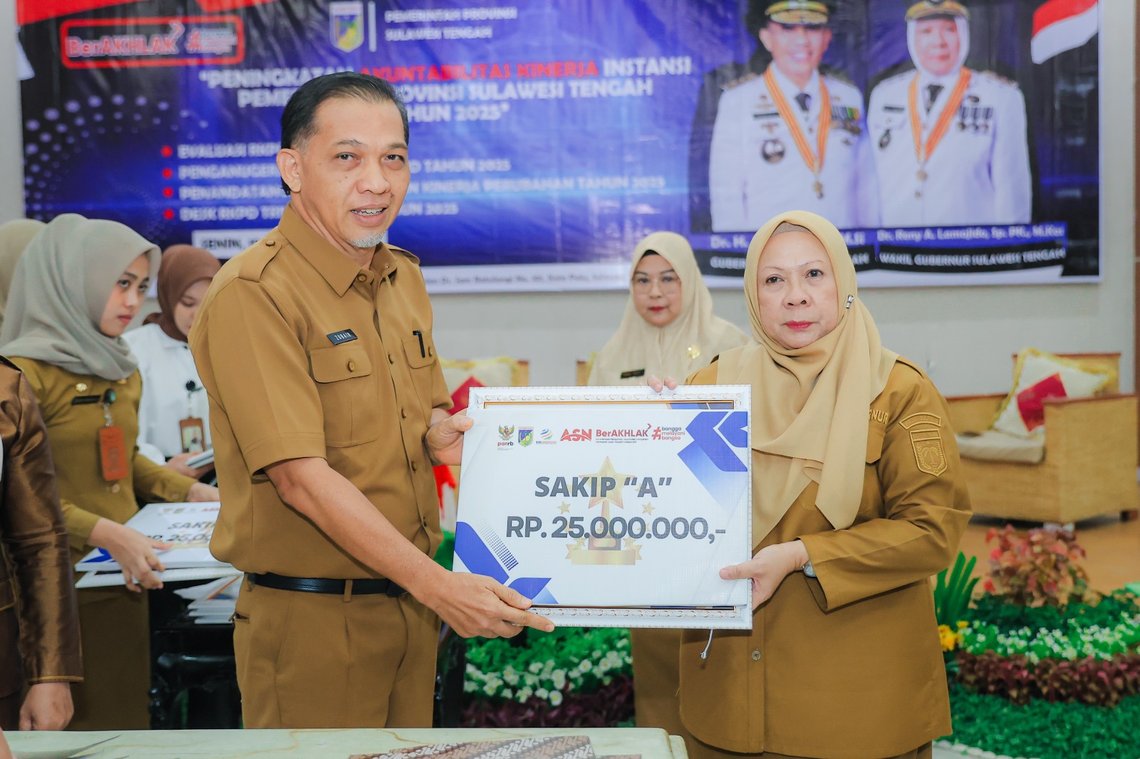 DP3A Sulteng Meraih Predikat A di SAKIP Award 2025